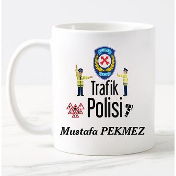 Nil Hediye Trafik Polisi Temalı Kupa