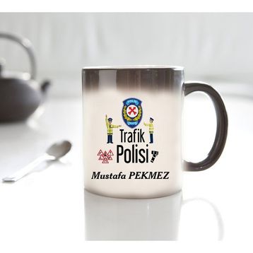 Nil Hediye Trafik Polisi Temalı Sihirli Kupa