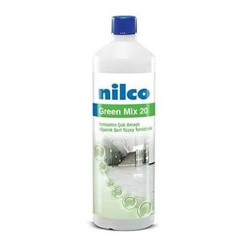 Nilco 1 lt Green Mix 30 Konsantre Cam Temizleyici