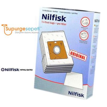 Nilfisk Coupe Serisi Elektrikli Süpürge Torbası