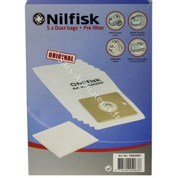 Nilfisk Coupe Serisi Elektrikli Süpürge Torbası