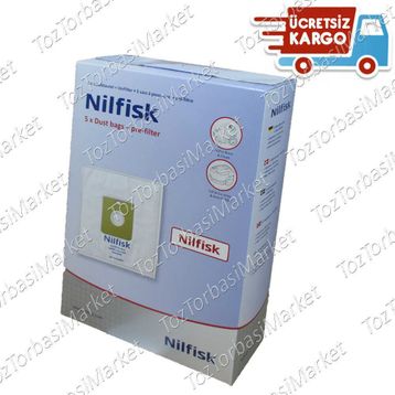 Nilfisk Coupe Serisi Elektrikli Süpürge Torbası