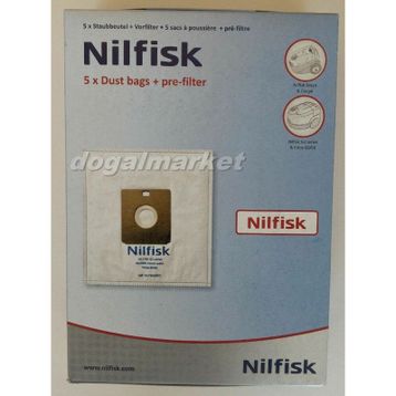 Nilfisk GM-50 GM-55 Süpürge Toz Torbası