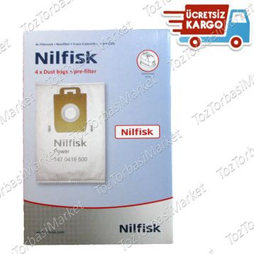 Nilfisk Power Allergy Süpürge Toz Torbası