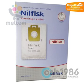 Nilfisk Power Allergy Süpürge Toz Torbası