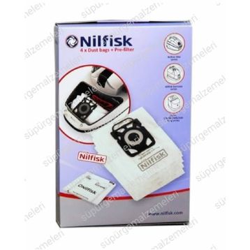 Nilfisk Power P10 P-40 Süpürge Toz Torbası