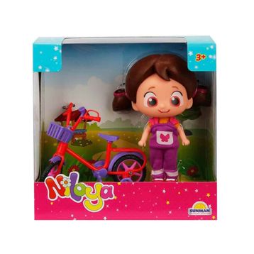 Niloya Bisikletli 12 cm Figür