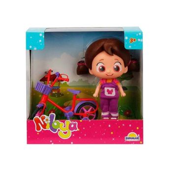 Niloya Bisikletli 12 cm Figür