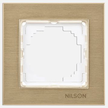Nilson  Altın Alu Tekli Çerçeve