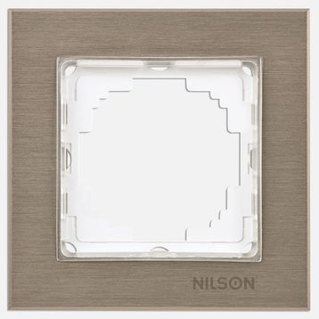 Nilson Bronz Alüminyum Tekli Çerçeve