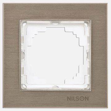 Nilson Bronz Alüminyum Tekli Çerçeve