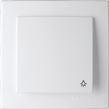 Nilson Touran Beyaz Işıklı Anahtar