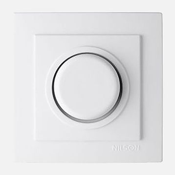Nilson Touran Beyaz LED Dimmer Anahtar