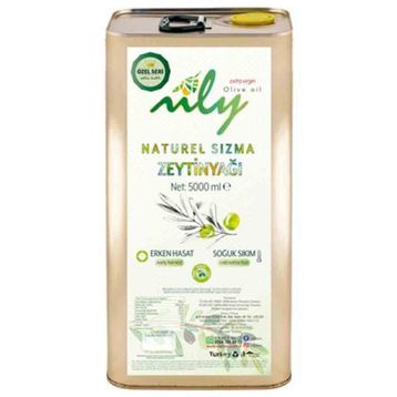 Nily 5 lt Soğuk Sıkım Naturel Sızma Zeytinyağı