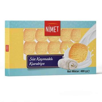 Nimet Süt Kaymaklı 400 gr Kurabiye