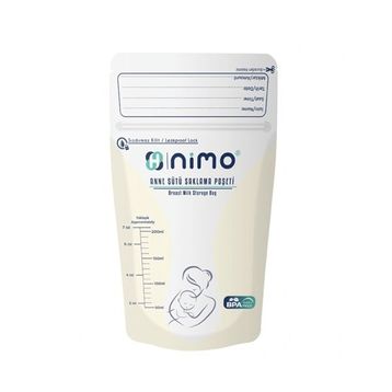 Nimo Anne Sütü 20 Adet 200 ml Saklama Poşeti