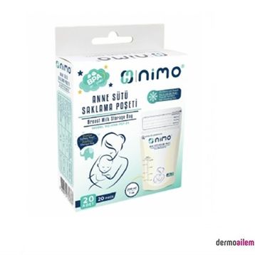 Nimo Anne Sütü 20 Adet 200 ml Saklama Poşeti