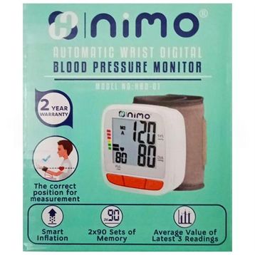Nimo HBD-01 Otomatik Bilekten Ölçer Dijital Tansiyon Aleti