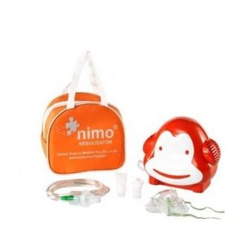 Nimo HNK-NBL-MON 6 Maymun Figürlü Komple Çocuk Nebulizatör