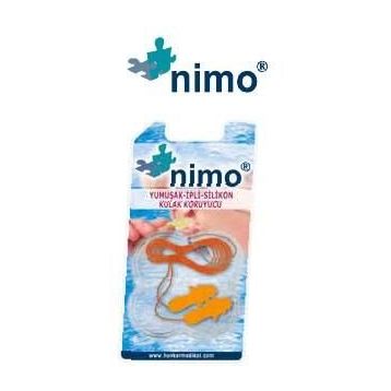Nimo İpli Silikon Kulak Koruyucu