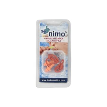 Nimo İpli Silikon Kulak Koruyucu