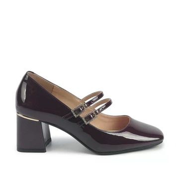 Nine West Armad 5PR Bordo Kadın Klasik Topuklu Ayakkabı