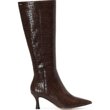 Nine West Ceniso2 2PR Kahverengi Kadın Topuklu Çizme