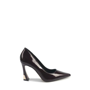 Nine West Diana 5PR Bordo Kadın Klasik Topuklu Ayakkabı