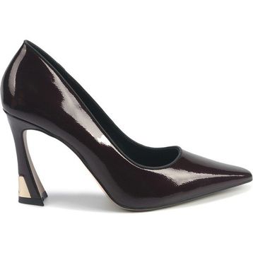 Nine West Diana 5PR Bordo Kadın Klasik Topuklu Ayakkabı