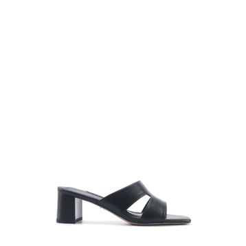 Nine West Gigi 5FX Siyah Kadın Topuklu Terlik