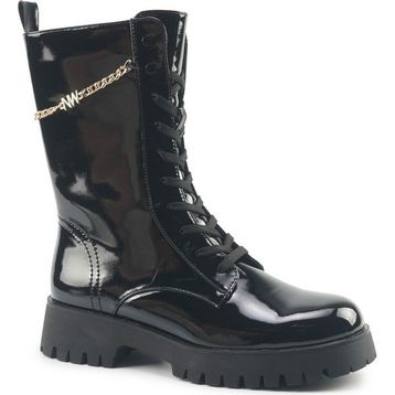 Nine West Grega 5PR Siyah Kadın Askeri Bot
