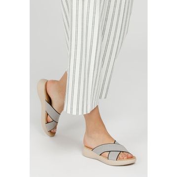 Nine West KIMMO 1FX Siyah Kadın Kalın Tabanlı Terlik