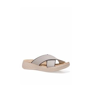 Nine West KIMMO 1FX Siyah Kadın Kalın Tabanlı Terlik