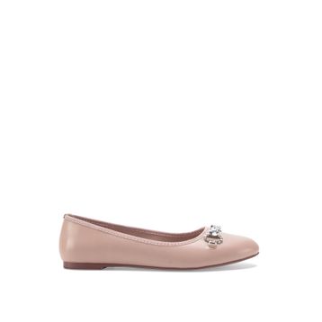 Nine West Lavender 3FX Krem Kadın Babet