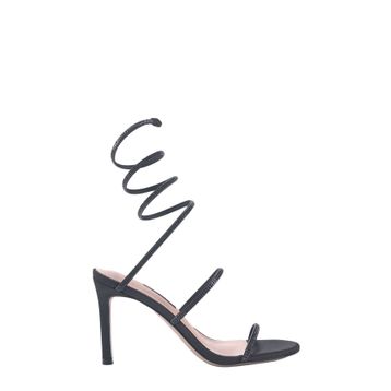 Nine West Lora 3FX Siyah Kadın Sandalet