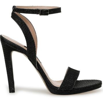 Nine West Lulle 3FX Siyah Kadın Sandalet
