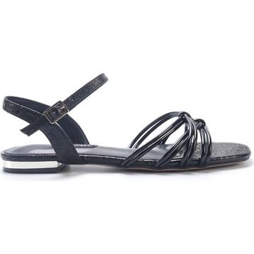 Nine West MABERA 5FX Siyah Kadın Düz Sandalet