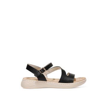 Nine West MARGARET 1FX Siyah Kadın Kalın Tabanlı Sandalet