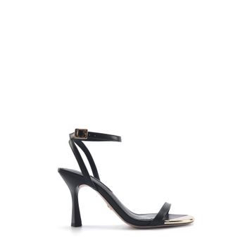 Nine West Margarita 5FX Siyah Kadın Topuklu Sandalet