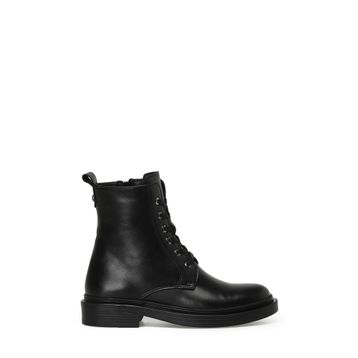 Nine West Nase 3PR Siyah Kadın Düz Bot