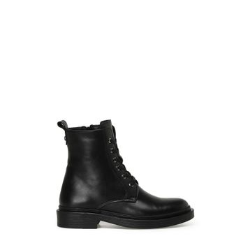 Nine West Nase 3PR Siyah Kadın Düz Bot