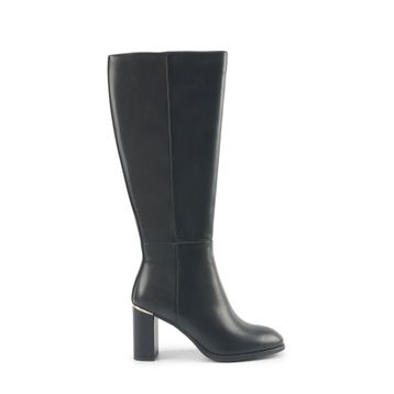 Nine West Ortega 5PR Siyah Kadın Topuklu Çizme