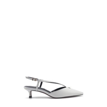 Nine West Orva 2 5FX Beyaz Kadın Klasik Topuklu Ayakkabı