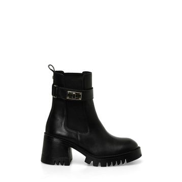 Nine West Oryaf 4PR Topuklu Siyah Kadın Bot
