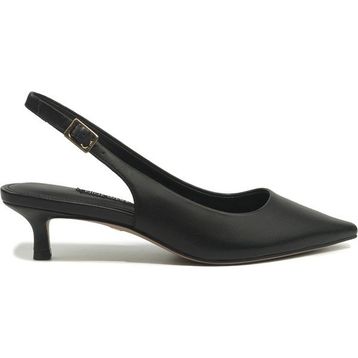 Nine West Pamel 6FX Siyah Kadın Klasik Topuklu Ayakkabı