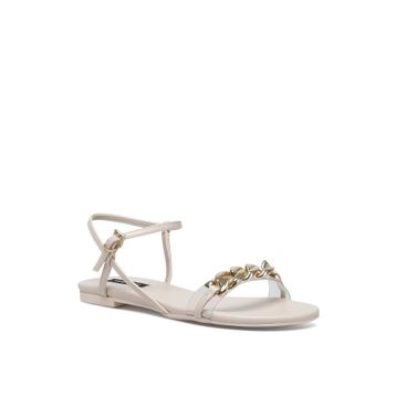Nine West Perle 2FX Siyah Kadın Düz Sandalet