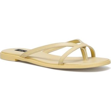Nine West Umini 2FX Sarı Kadın Terlik