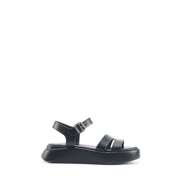 Nine West Velart 5FX Siyah Kadın Dolgu Topuk Sandalet
