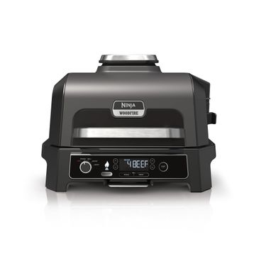 Ninja OG850EU Woodfire Pro XL Grill Smoker Electric BBQ