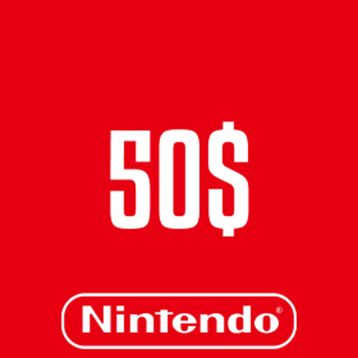 Nintendo 50 USD Hediye Kartı